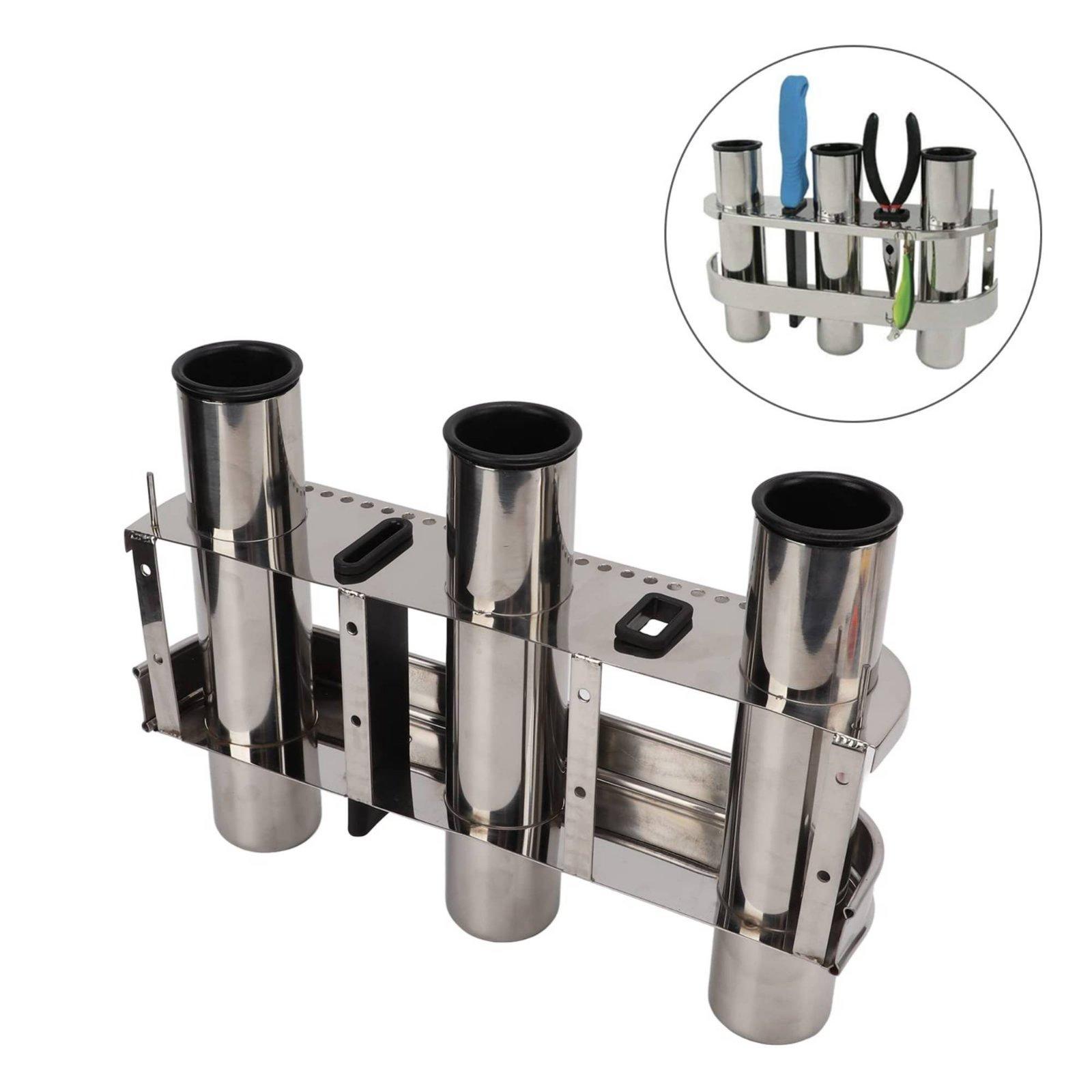 ที่วางคันเบ็ดตกปลาสแตนเลสกันน้ - Fishing Kayak Rod Holder บทวิจารณ์และราคา
